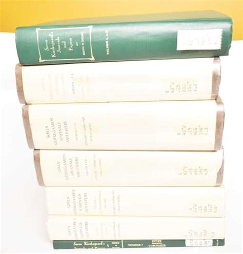 Søren Kierkegaard's Journals and Papers [7 Volumes Complete] by Søren Kierkegaard: New Hardcover ...