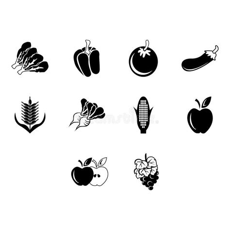 Agriculture icon set stock vector. Illustration of icon - 265396442