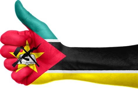 Download Mozambique Hand Flag Royalty-Free Stock Illustration Image ...