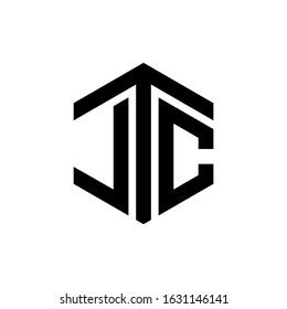 Otc Letter Logo Design Polygon Monogram Stock Vector (Royalty Free ...