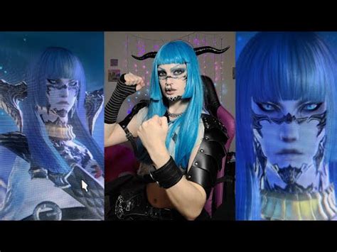 💙 FFXIV Cosplay: Au Ra Pugilist 💙 - YouTube