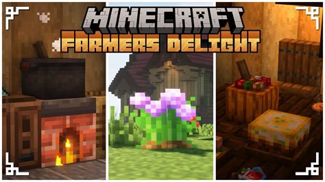 Minecraft: Farmer's Delight Mod Showcase | A Huge Expansion to Farming - YouTube