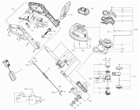 Complete Worx WG309 Parts Diagram for Easy Assembly and Repair