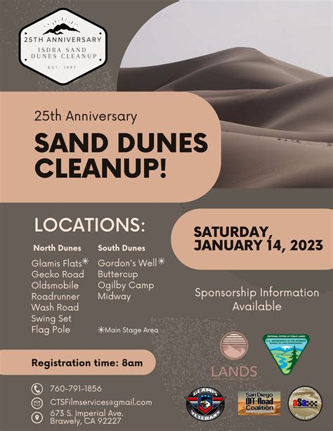 Imperial Sand Dunes clean-up – SDORC