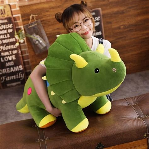 New 40cm Creative Big Plush Soft Triceratops Stegosaurus Plush | Etsy