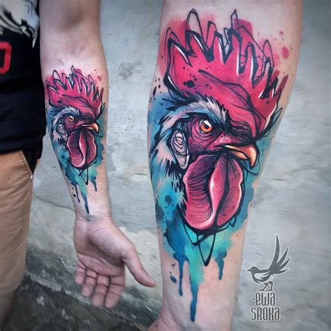 Rooster Tattoo on Forearm | Best Tattoo Ideas Gallery