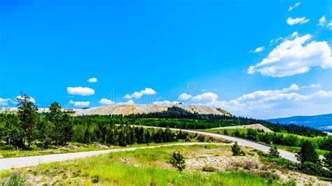 Tailings Mount at the Highland Valley Copper Mine in Canada Stock Image - Image of large ...