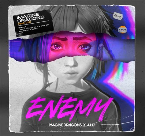 Enemy - Imagine Dragons x Arcane // Cover Art | Behance