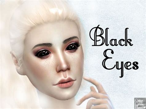 Black Eyes Found in TSR Category 'Sims 4 Female Skin Details' | Eye black, Sims 4 cc skin, Sims 4