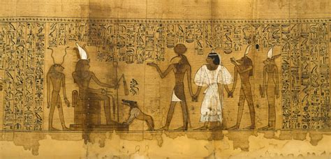 papyrus with various gods | Ancient egyptian, Ancient egyptian art, Egyptian art