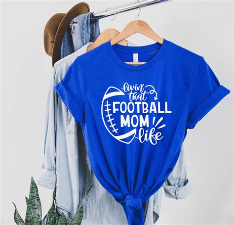 Football Mom TShirt Football Shirt For Mom Personalized | Etsy