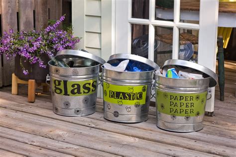 DIY Recycling Bins | Diy recycling bins, Recycling bins, Recycling ...