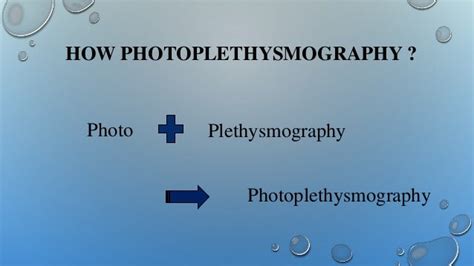 Wearable photoplethysmographic Sensors