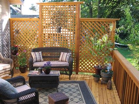 Pin by Christine Martinson on Deck - Porch Privacy | Backyard privacy ...
