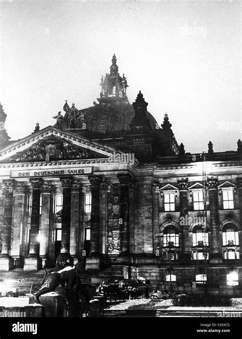 Reichstag fire, 1933 Stock Photo - Alamy