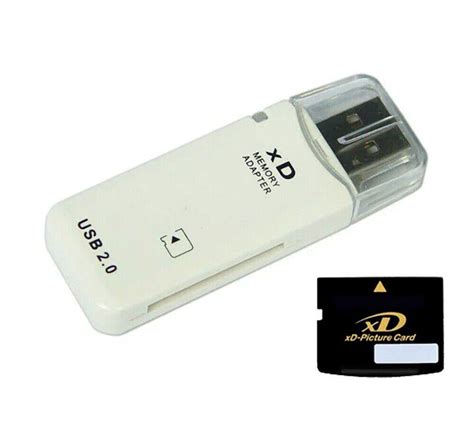 Pro USB xD Memory Card Reader Adapter For SanDick Olympus Fuji XD Camera Picture | eBay