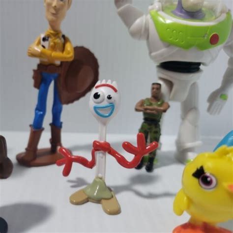 Toy Story 4 Figures Lot of 9 Forky Gabby Woody Ducky Bunny Giggle Mcdimples more | #4654968119