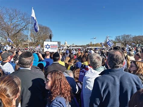 March for Israel Rallies Communal and Political Support - The Jewish Link