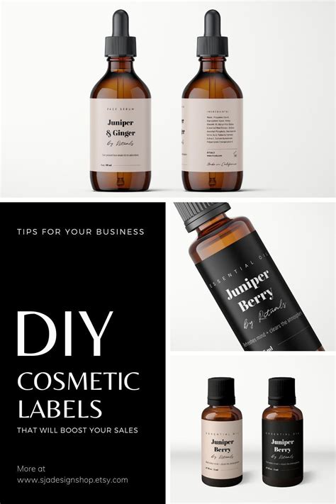 Editable cosmetic product label template product packaging templates – Artofit