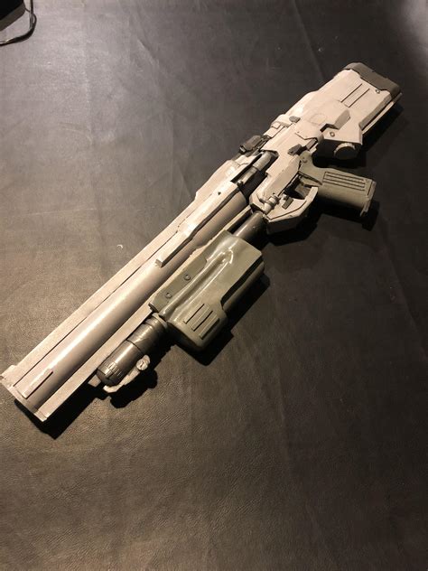 Finally finished my doom eternal combat shotgun prop! In the future I ...