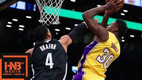 Los Angeles Lakers vs Brooklyn Nets 1st Half Highlights / Feb 2 / 2017 ...