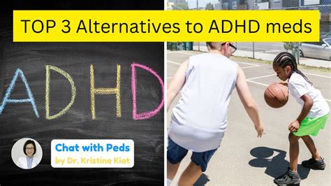 Top 3 Alternatives to ADHD medications | Non drug ADHD | Chat with Peds ...