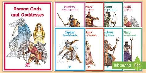 Roman Gods for Children | Teaching Wiki | Twinkl USA | Roman gods, Roman goddess of love, Gods ...