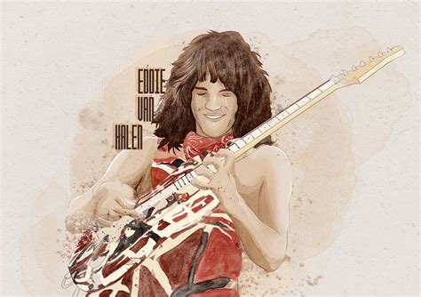 Eddie Van Halen Tribute on Behance