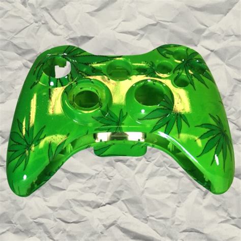 New Xbox Games: =>> Green 420 XBOX 360 Controller Shell | Controller Mod