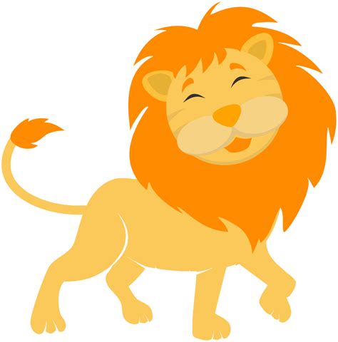 OnlineLabels Clip Art - Cute Lion