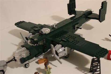 LEGO B-25 MOC | Finally... After three consecutive Bricklink… | Flickr