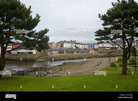 Aberaeron west wales, the harbour Stock Photo - Alamy