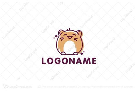 Cute Hamster Logo