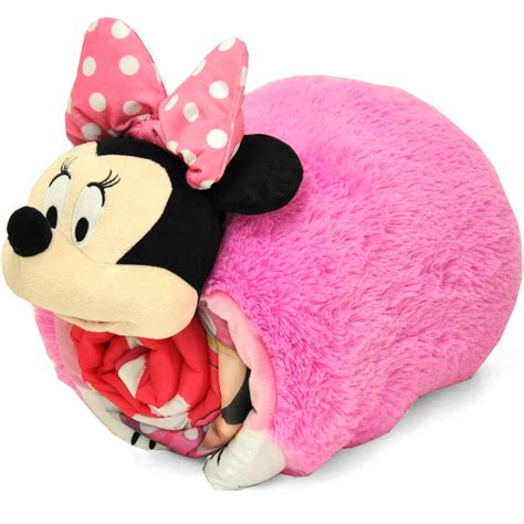 Minnie Mouse Sleeping Bag with BONUS Cuddle Pillow - Walmart.com