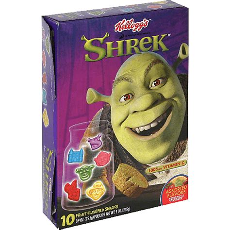 Kelloggs Fruit Flavored Snacks, Shrek, Assorted Flavors | Fruit Snacks | Foodtown