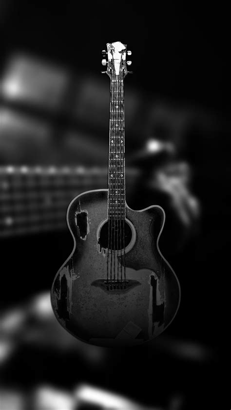 Black Acoustic Guitar Wallpapers - Top Free Black Acoustic Guitar Backgrounds - WallpaperAccess