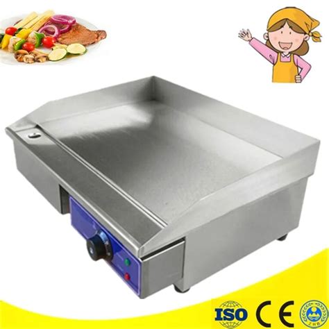 Hot Sale 3KW Electric Griddle Grill Hot Plate Stainless Steel ...