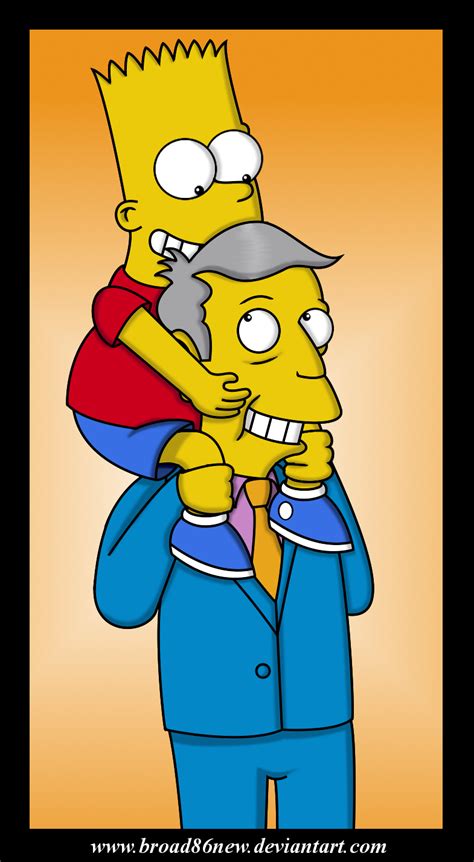 Bart and Skinner by broad86new on DeviantArt