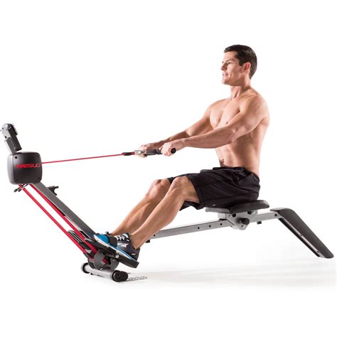 Rowing Machine Cardio Exercise Folding Weslo Fitness Rower | eBay