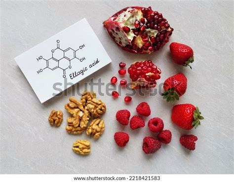 Food Rich Ellagic Acid Food Sources Stock Photo 2218421583 | Shutterstock