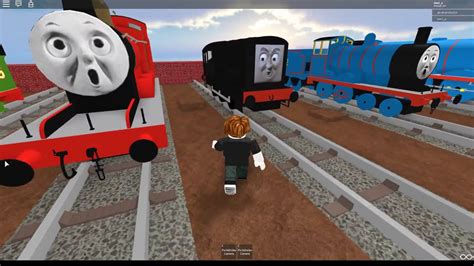 James Roblox train Crash - Thomas and Friends trina games - YouTube