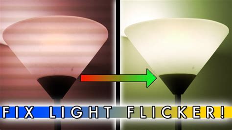 2 Min Tips What Causes Light Flicker In Video, How to Fix it + Shutter ...