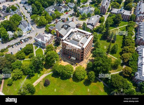 Phillips Exeter Academy Library, Exeter, New Hampshire, USA Stock Photo ...