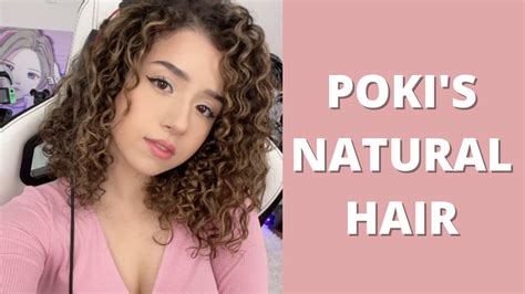 Pokimane shows off her natural hair and fans are amazed - YouTube