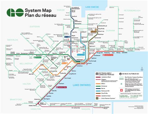 Image result for toronto rail map | System map, Go transit, Transit map