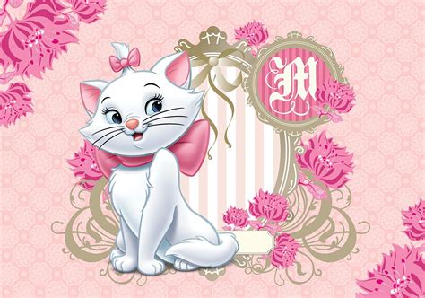 WALL MURAL PHOTO WALLPAPER PICTURE (802VE) Disney Marie Cat Girls ... Marie Aristocats ...