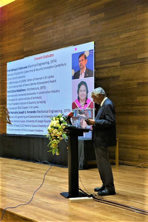 The Golden Jubilee Commemorative Ceremony of the University of Moratuwa ...