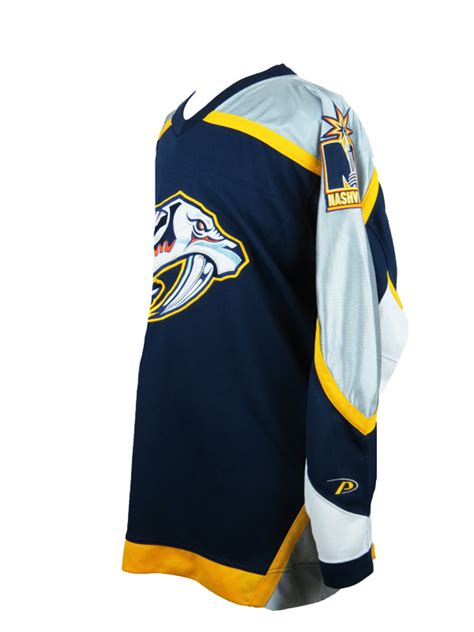 Pro Player Nashville Predators Grey Hockey Jersey - 5 Star Vintage