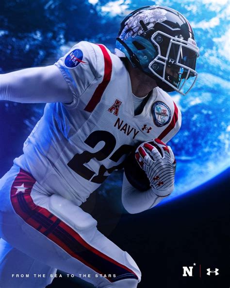 Under Armour Creates NASA-Themed Uniforms for Navy Football