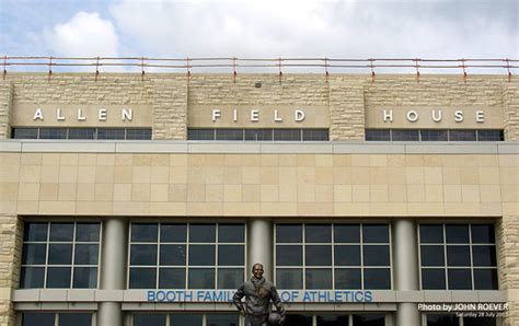 Allen Fieldhouse | East entrance to Allen Fieldhouse. | John Roever ...